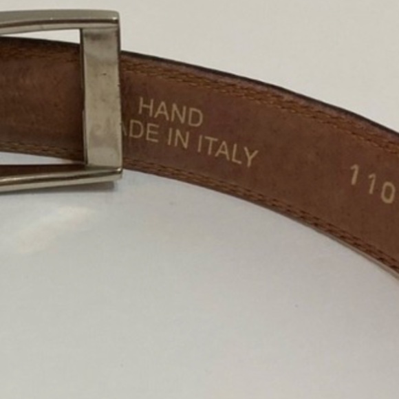 100% Leather belt made in Italy - Picture 5 of 5